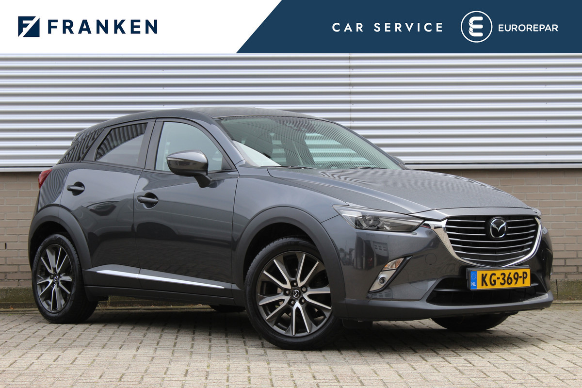 Mazda CX-3 2.0 SkyActiv-G 120PK GT-M | ACTIEMAAND! | Trekhaak | Head up | Leder | BLIS | BOSE | Dealer onderhouden