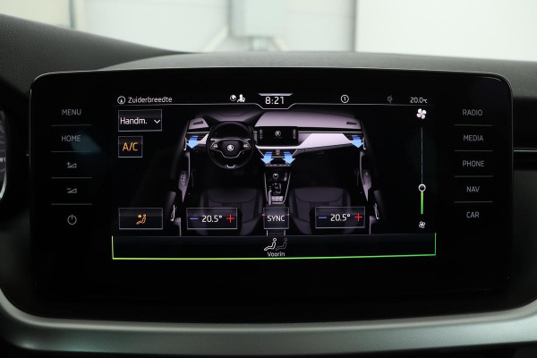 Škoda Kamiq 1.0 TSI Sport | Virtual Cockpit | Camera | Alcantara | Carplay | Full LED | Navigatie | DAB | Climate control | Cruise control