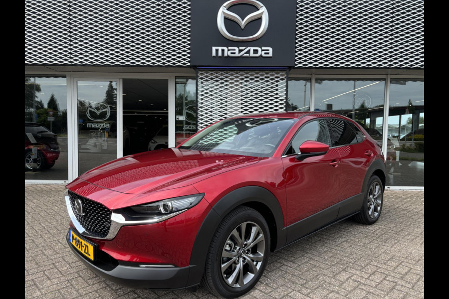 Mazda CX-30 2.0 e-SkyActiv-X M Hybrid Luxury Automaat | DEALERONDERHOUDEN | TREKHAAK | LEDER | NL AUTO |