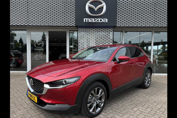 Mazda CX-30 2.0 e-SkyActiv-X M Hybrid Luxury Automaat | DEALERONDERHOUDEN | TREKHAAK | LEDER | NL AUTO |