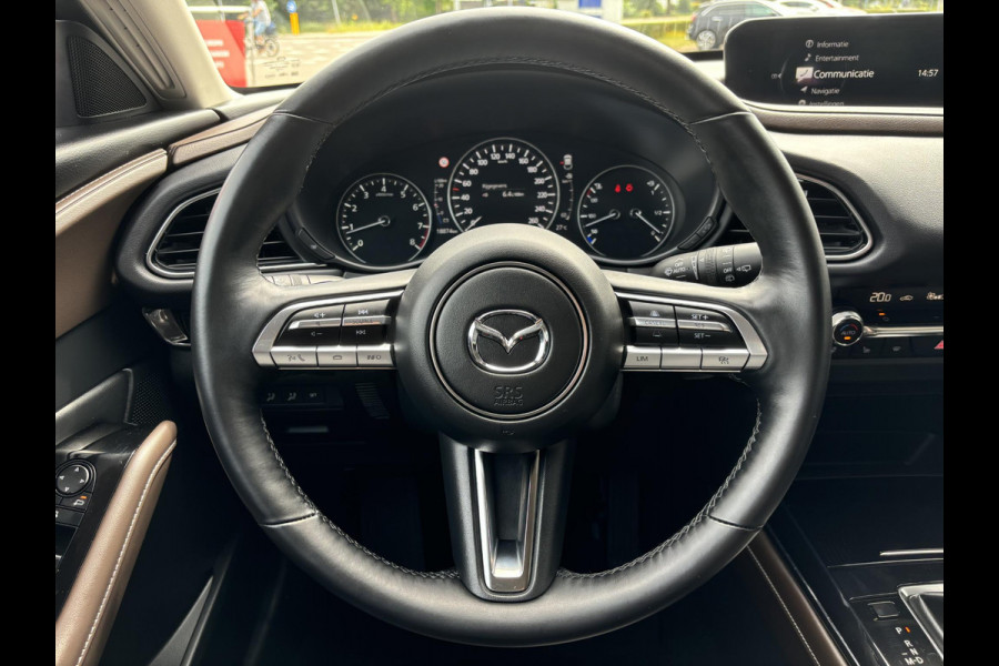 Mazda CX-30 2.0 e-SkyActiv-X M Hybrid Luxury Automaat | DEALERONDERHOUDEN | TREKHAAK | LEDER | NL AUTO |