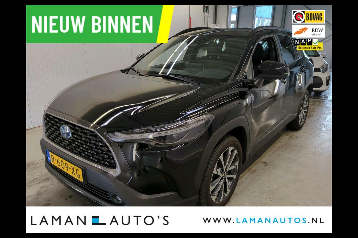 Toyota Corolla Cross 2.0 197pk High Power Hybrid Launch Edition | Leder Carplay ECC Navi 18" LMV ACC 360 Camera BLIS | Hybrid Voorschoten