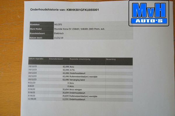 Hyundai Kona EV Premium 64 kWh|FULL-OPTIONS!|WARMTEPOMP|NAP