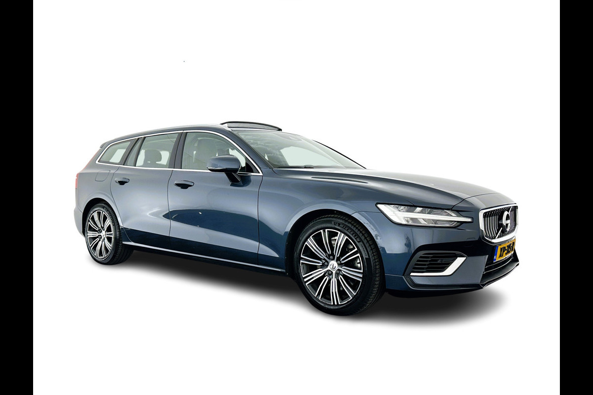 Volvo V60 2.0 T8 Twin Engine AWD Inscription Aut. *PANO | VOLLEDER | FULL-LED | MEMORY-PACK | NAVI-FULLMAP | ECC | PDC | CRUISE | 18''ALU*