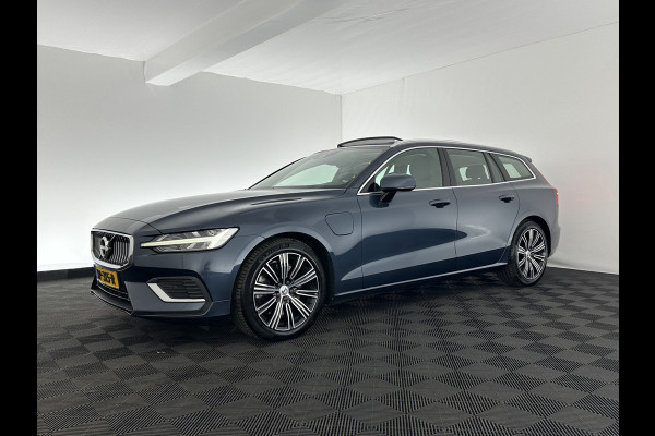 Volvo V60 2.0 T8 Twin Engine AWD Inscription Aut. *PANO | VOLLEDER | FULL-LED | MEMORY-PACK | NAVI-FULLMAP | ECC | PDC | CRUISE | 18''ALU*