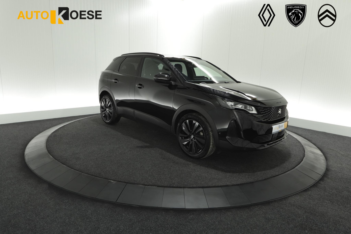 Peugeot 3008 PureTech 130 EAT8 GT Black Pack | Camera | Adaptieve Cruise Control | Elektrische Kofferklep | Stoelverwarming | Apple Carplay