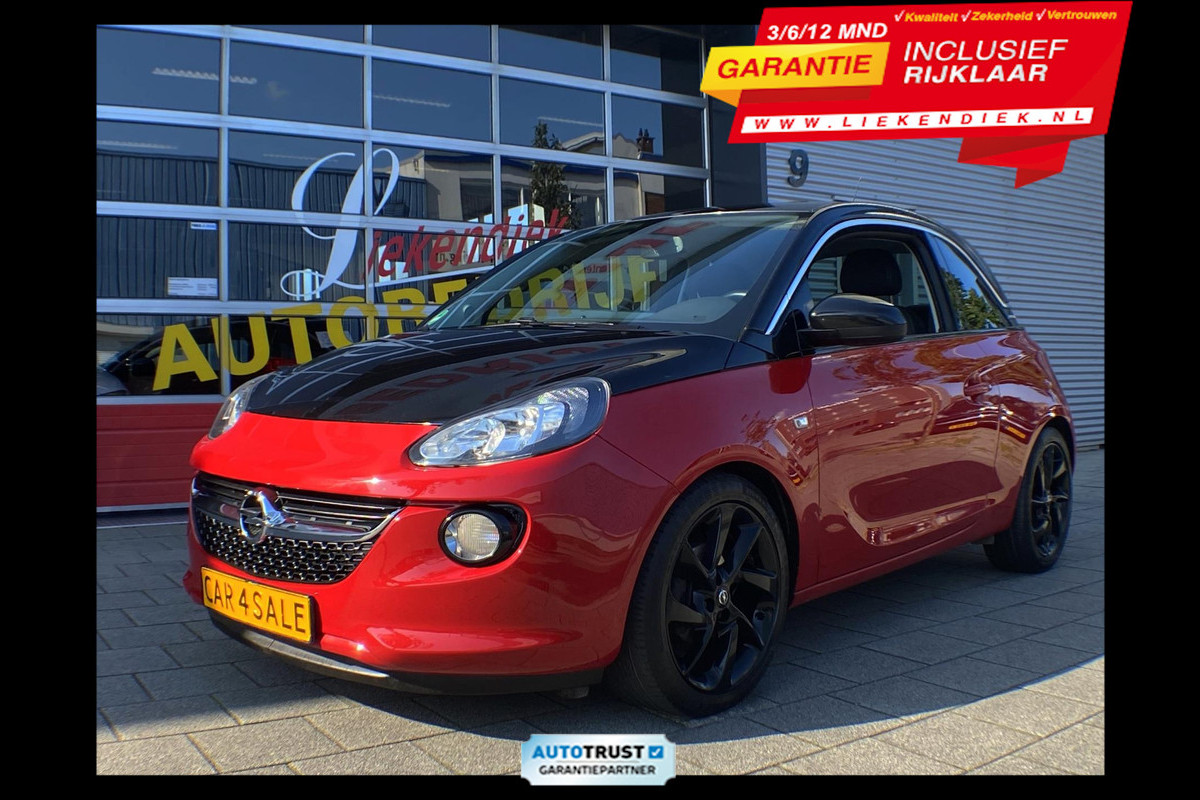 Opel ADAM 1.4 Black Jack - Intellink Multimedia systeem I Airco I LED I PDC I Sport pakket I Dealer onderhouden