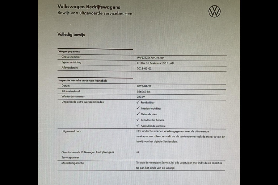 Volkswagen Crafter 35 2.0 TDI 177 pk DSG-Automaat L3H2 Highline - LED - 3,0t kg Trekhk - Navi - Leder