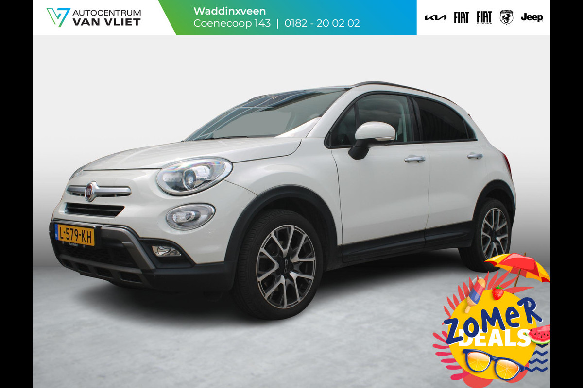 Fiat 500X 1.4 Turbo MultiAir Lounge | Beats Audio! | Xenon | Navi | Clima | Stoelverwarming | Keyless