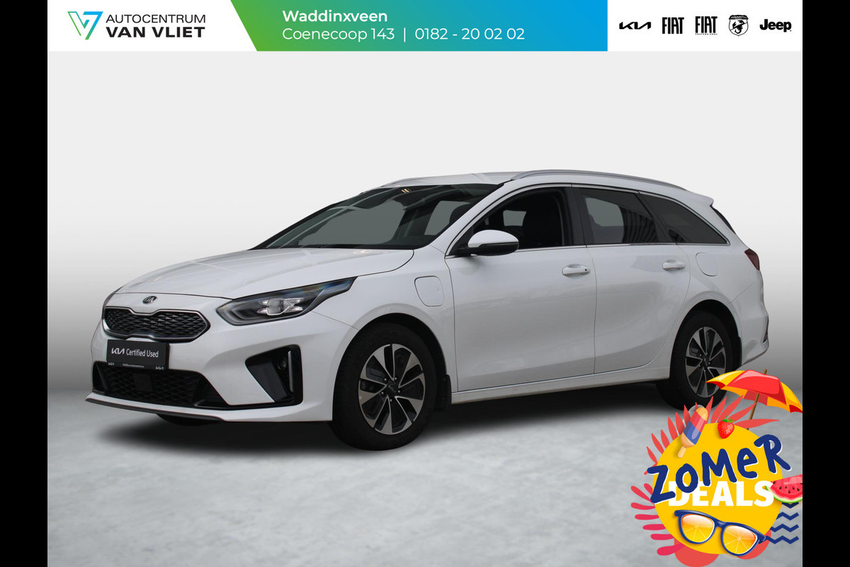 Kia Ceed Sportswagon 1.6 GDI PHEV DynamicPlusLine | LED | Adapt. Cruise | Stoel-/Stuurverwarming | Dodehoekdetectie | Clima | Carplay