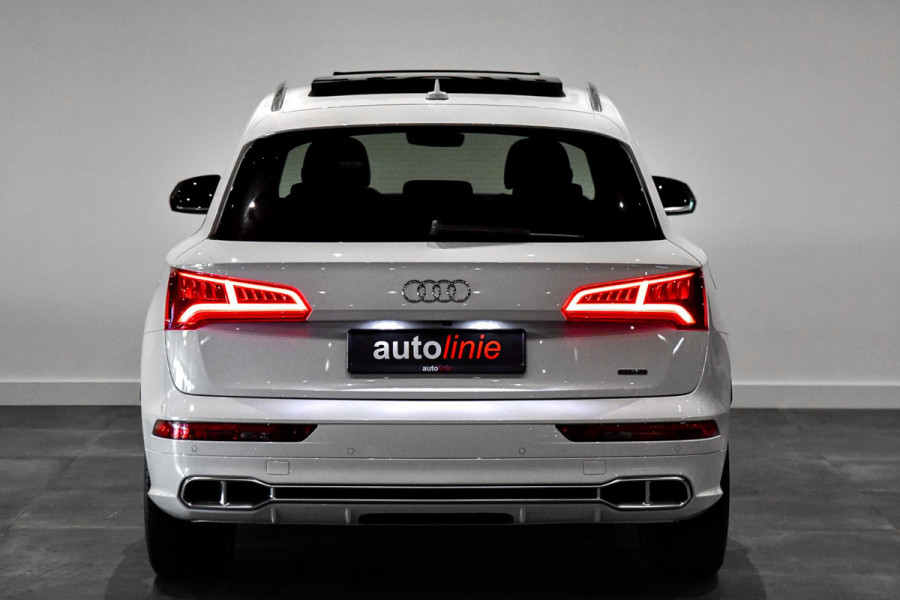 Audi Q5 55 TFSI e quattro 3x S-Line. Luchtv, Pano, ACC, Memory, 360, B&O, Keyless, Trekhaak!