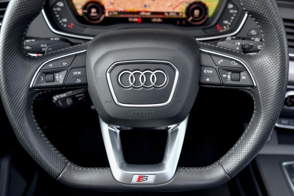 Audi Q5 55 TFSI e quattro 3x S-Line. Luchtv, Pano, ACC, Memory, 360, B&O, Keyless, Trekhaak!