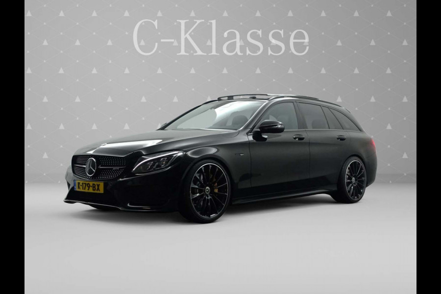 Mercedes-Benz C-Klasse Estate AMG 43 4MATIC 368pk 9G Aut- Panodak I Leer I Sfeerverl. I Camera I Burmester I Rijass.pakket