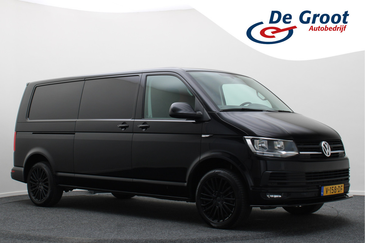 Volkswagen Transporter 2.0 TDI L2H1 Highline 2x Schuifdeur, Airco, Cruise, Navigatie, Bluetooth, DAB, Trekhaak, 18''