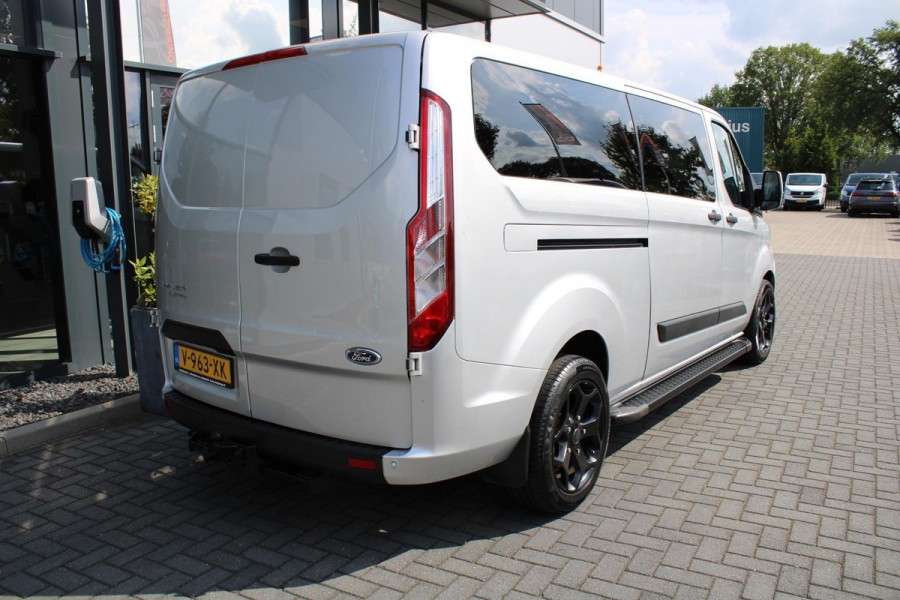 Ford Transit Custom 320 2.0 TDCI L2H1 Limited Dubbele Cabine luxe airco navi 448,- p/md