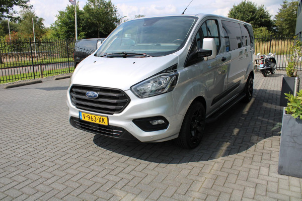 Ford Transit Custom 320 2.0 TDCI L2H1 Limited Dubbele Cabine luxe airco navi 448,- p/md