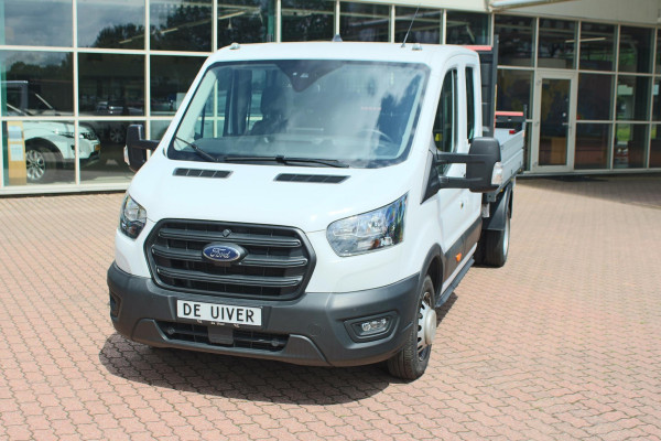 Ford Transit 350 2.0 TDCI L3H1 DC Trend RWD driezijdige kipper 3500 Kg trekvermogen