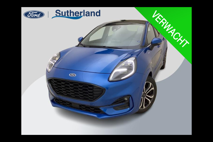 Ford Puma 1.0 EcoBoost Hybrid ST-Line X 155pk | Panoramadak | Trekhaak afneembaar | Full Led | Adaptieve Cruise | Elek. Achterklep | Verlengde fabrieksgarantie tot 01-2028