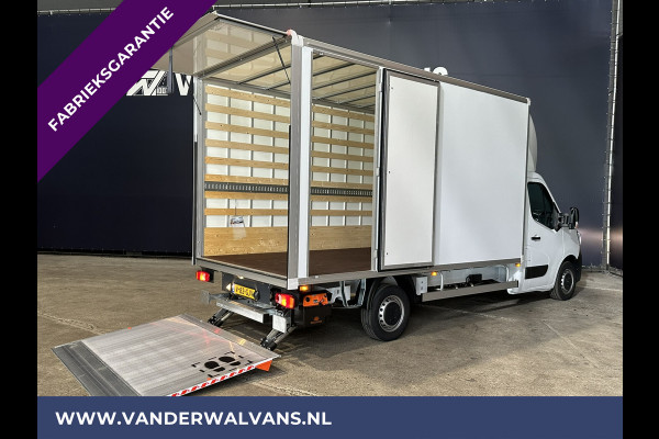 Renault Master 2.3 dCi 146pk Bakwagen Laadklep Zijdeur Euro6 Fabrieksgarantie Airco | 948kg laadvermogen | Navigatie, Cruisecontrol, Bijrijdersbank, Bluetooth-telefonie