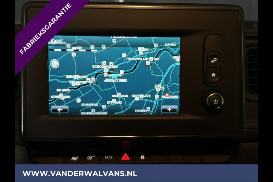 Renault Master 2.3 dCi 146pk Bakwagen Laadklep Zijdeur Euro6 Fabrieksgarantie Airco | 948kg laadvermogen | Navigatie, Cruisecontrol, Bijrijdersbank, Bluetooth-telefonie