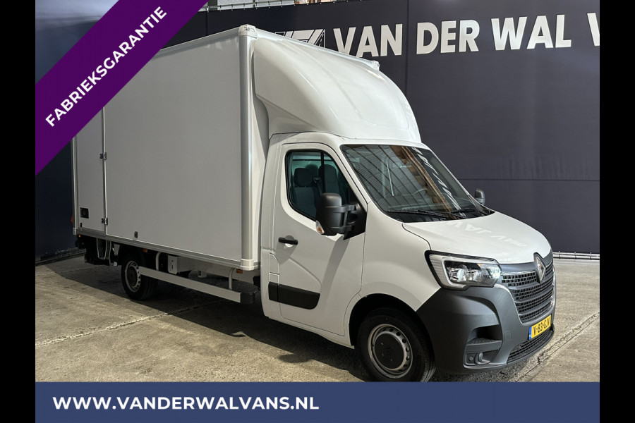 Renault Master 2.3 dCi 146pk Bakwagen Laadklep Zijdeur Euro6 Fabrieksgarantie Airco | 948kg laadvermogen | Navigatie, Cruisecontrol, Bijrijdersbank, Bluetooth-telefonie