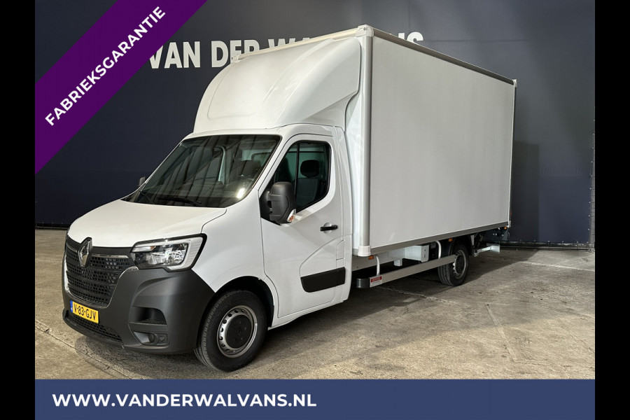 Renault Master 2.3 dCi 146pk Bakwagen Laadklep Zijdeur Euro6 Fabrieksgarantie Airco | 948kg laadvermogen | Navigatie, Cruisecontrol, Bijrijdersbank, Bluetooth-telefonie