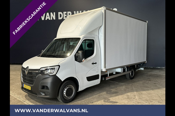 Renault Master 2.3 dCi 146pk Bakwagen 230cm hoog Laadklep Zijdeur Euro6 Fabrieksgarantie Airco | 948kg laadvermogen | Navigatie, Cruisecontrol, Bijrijdersbank, Bluetooth-telefonie