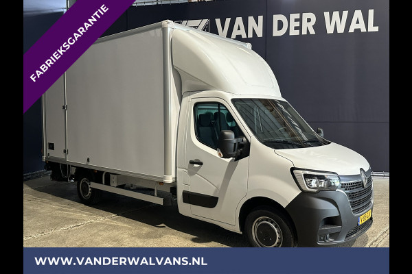 Renault Master 2.3 dCi 146pk Bakwagen 230cm hoog Laadklep Zijdeur Euro6 Fabrieksgarantie Airco | 948kg laadvermogen | Navigatie, Cruisecontrol, Bijrijdersbank, Bluetooth-telefonie