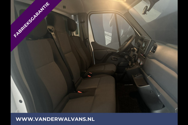 Renault Master 2.3 dCi 146pk Bakwagen 230cm hoog Laadklep Zijdeur Euro6 Fabrieksgarantie Airco | 948kg laadvermogen | Navigatie, Cruisecontrol, Bijrijdersbank, Bluetooth-telefonie