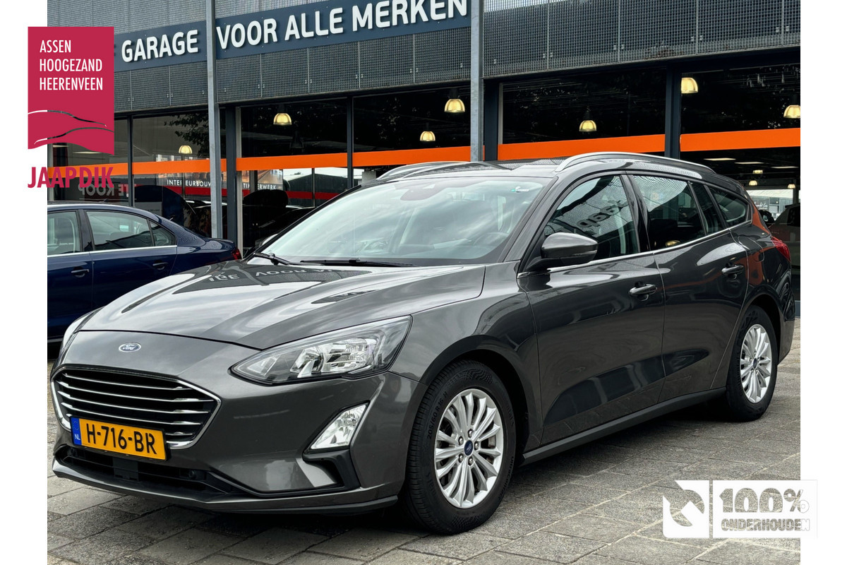 Ford FOCUS Wagon BWJ 2020 | 1.0 EcoBoost 126PK Titanium Business | EL. OMKLAP. TREKHAAK | CLIMA | CRUISE | NAVI | LICHTMETAAL | PDC | CARPLAY |