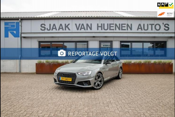 Audi A4 Avant 40 2.0TFSI S line Black Edition Facelift 190pk S-Tronic NL|Panoramadak|Virtual Cockpit|Leder|LED Matrix|Camera|Black