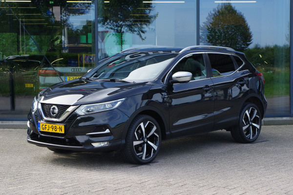 Nissan QASHQAI 1.3 DIG-T 160 PK Automaat Tekna +, Cruise Control, 360 Camera, Panoramadak, Stoelverwarming, CarPlay