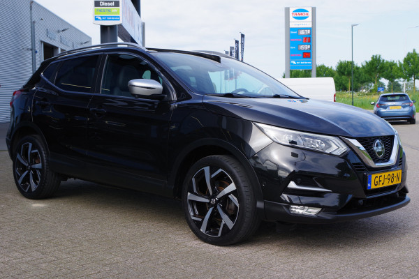 Nissan QASHQAI 1.3 DIG-T 160 PK Automaat Tekna +, Cruise Control, 360 Camera, Panoramadak, Stoelverwarming, CarPlay