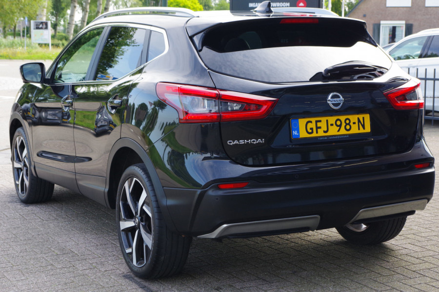 Nissan QASHQAI 1.3 DIG-T 160 PK Automaat Tekna +, Cruise Control, 360 Camera, Panoramadak, Stoelverwarming, CarPlay