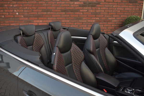 Audi S3 Cabriolet 2.0 TFSI 310pk Quattro - RS stoelen - Maxton design -