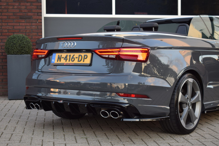 Audi S3 Cabriolet 2.0 TFSI 310pk Quattro - RS stoelen - Maxton design -