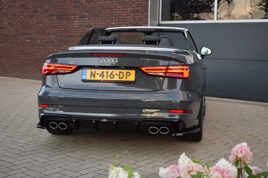 Audi S3 Cabriolet 2.0 TFSI 310pk Quattro - RS stoelen - Maxton design -