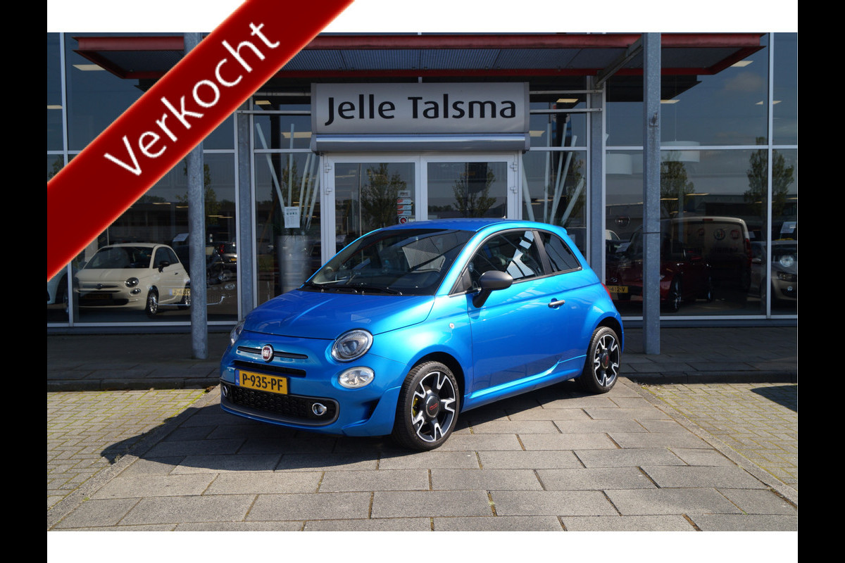 Fiat 500 1.2 S | 7" scherm met Carplay | 16" Velgen | Cruise Controle |