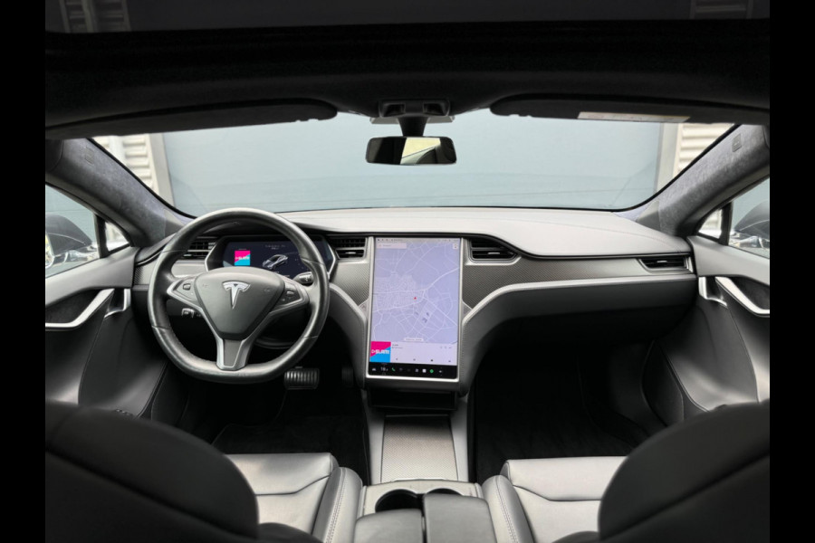 Tesla Model S 75D Base, PANORAMADAK, LEDER SPORTINTERIEUR, 74000 KM, VELE OPTIES, NL AUTO NAP