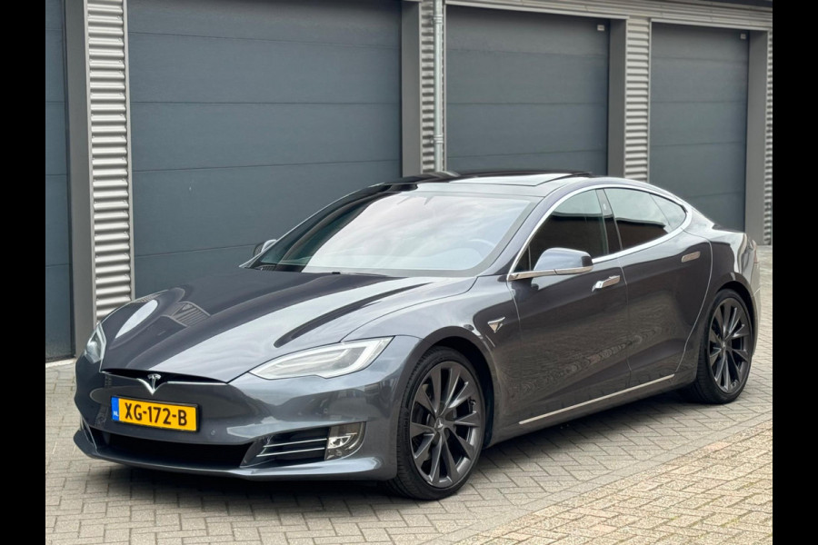 Tesla Model S 75D Base, PANORAMADAK, LEDER SPORTINTERIEUR, 74000 KM, VELE OPTIES, NL AUTO NAP