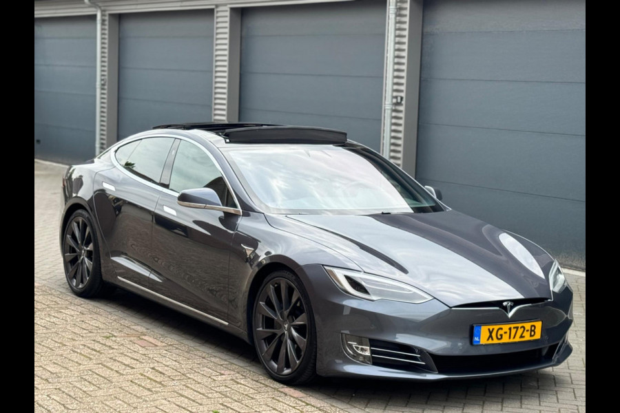 Tesla Model S 75D Base, PANORAMADAK, LEDER SPORTINTERIEUR, 74000 KM, VELE OPTIES, NL AUTO NAP