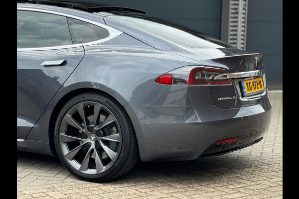 Tesla Model S 75D Base, PANORAMADAK, LEDER SPORTINTERIEUR, 74000 KM, VELE OPTIES, NL AUTO NAP