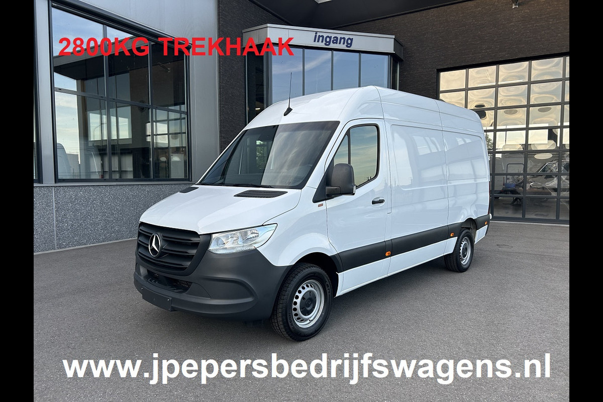 Mercedes-Benz Sprinter 317 CDI L2 H2 9G-TRONIC / 2800KG Trekhaak / MBUX / Carplay navigatie / Camera / Cruise control / Airco / 270 Graden achterdeuren