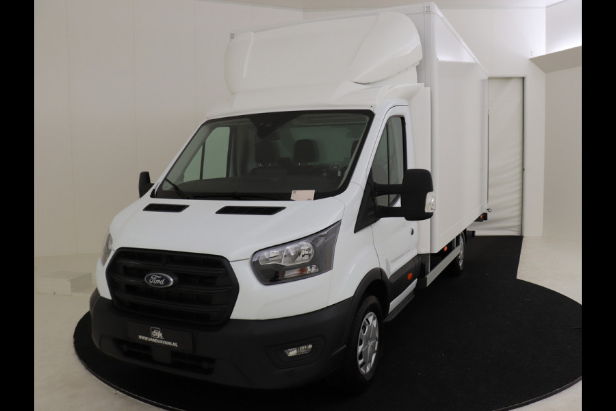 Ford Transit 350 170PK TREND FWD EL AUTOMAAT BAKWAGEN MET LAADKLEP 12 INCH DISPLAY AIRCO ECC CRUISE CONTROL CAMERA ACHTER SPOILER ZIJDEUR LAADBAK