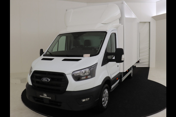 Ford Transit 350 170PK TREND FWD EL AUTOMAAT BAKWAGEN MET LAADKLEP 12 INCH DISPLAY AIRCO ECC CRUISE CONTROL CAMERA ACHTER SPOILER ZIJDEUR LAADBAK