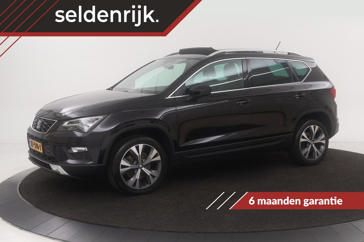 Seat Ateca 1.4 TSI Xcellence | Panoramadak | Leder | Leder | Stoelverwarming | Trekhaak | Camera | Carplay | Navigatie | Full LED | Climate control