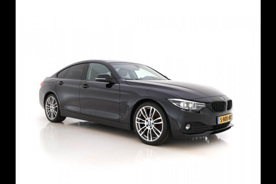 BMW 4 Serie Gran Coupé 418d High Executive *VOLLEDER | LED-LIGHTS | NAVI-FULLMAP | ECC | PDC | CRUISE | SPORT-SEATS | 19''ALU*