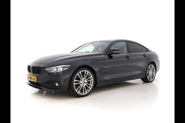 BMW 4 Serie Gran Coupé 418d High Executive *VOLLEDER | LED-LIGHTS | NAVI-FULLMAP | ECC | PDC | CRUISE | SPORT-SEATS | 19''ALU*