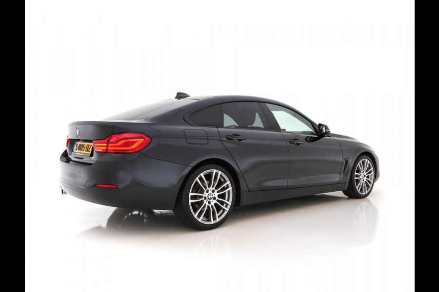 BMW 4 Serie Gran Coupé 418d High Executive *VOLLEDER | LED-LIGHTS | NAVI-FULLMAP | ECC | PDC | CRUISE | SPORT-SEATS | 19''ALU*