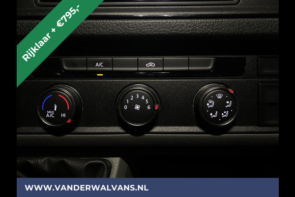 Volkswagen Crafter 2.0 TDI 140pk L5H4 L4H3 Euro6 *Rijklaar* Airco | 3000kg Trekvermogen | Parkeersensoren | apple carplay 270gr deuren, bluetooth telefoonvoorbereiding